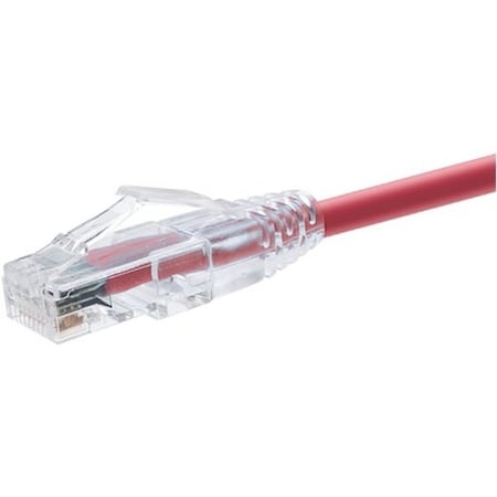 Unirise 20 Foot Cat6 Snagless Clearfit Patch Cable Red - High Density